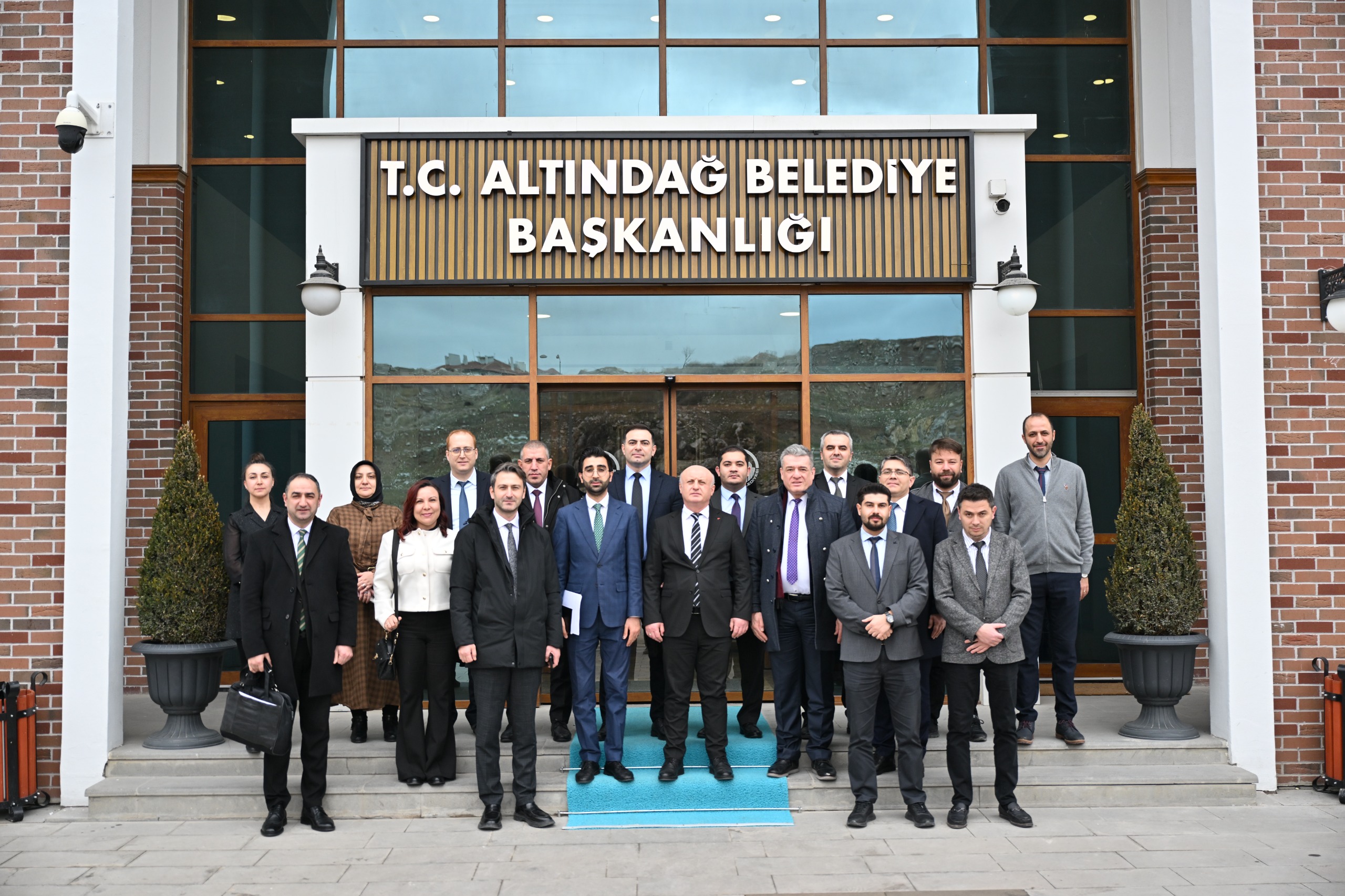 AZERBAIJAN DELEGATION IN ALTındaĞ
