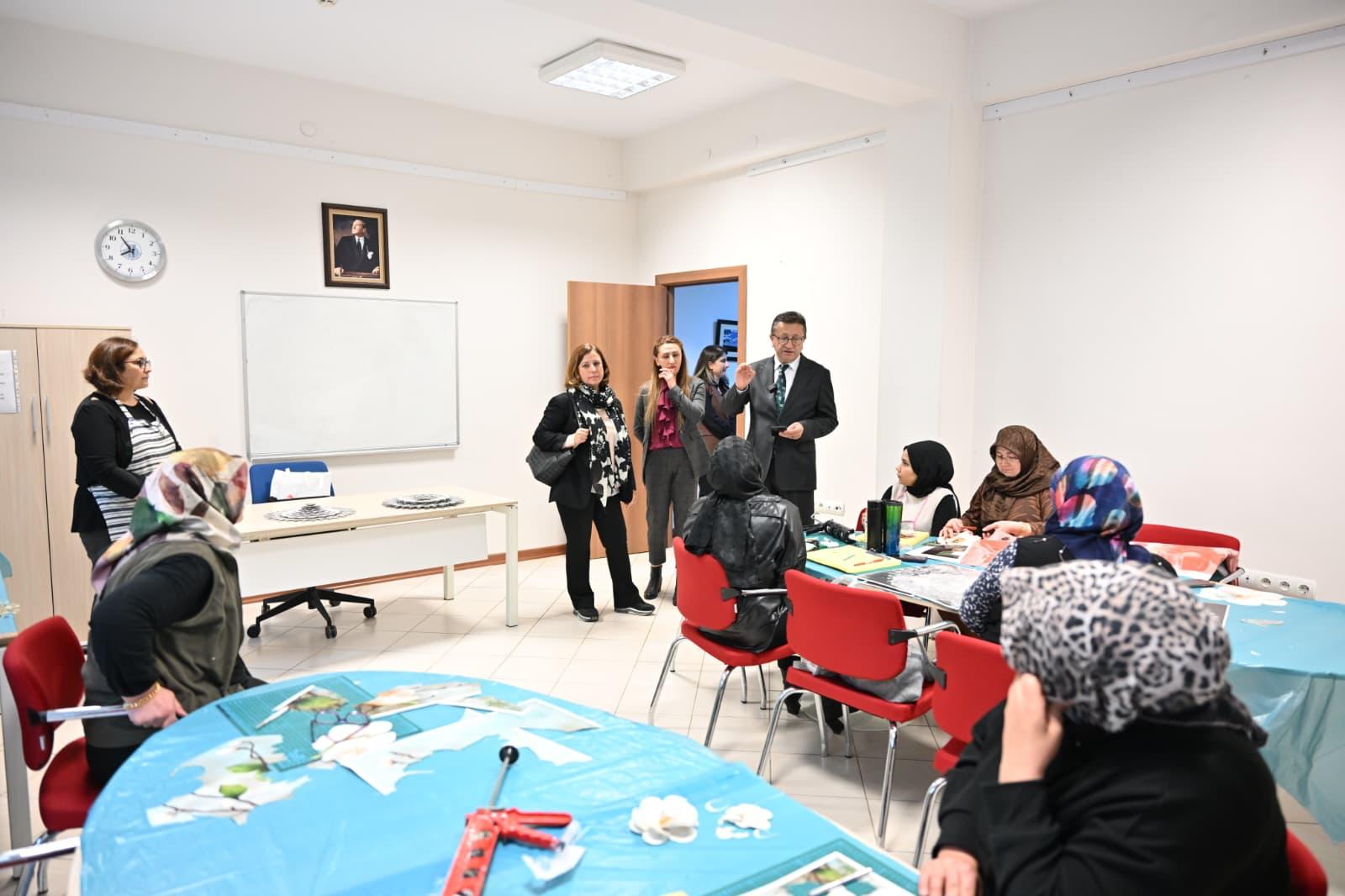MAYOR TİRYAKİ CAME TOGETHER WITH WOMEN FROM ALTİNĞĞ
