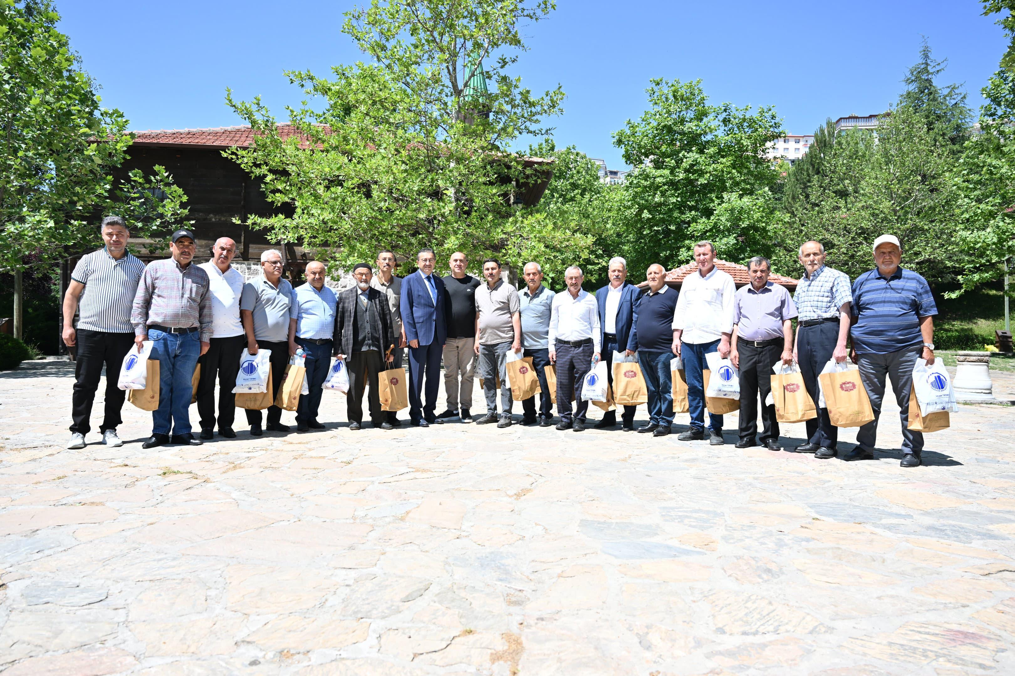 PRESIDENT TİRYAKİ MEET WITH THE FATHERS OF THE MARTYRS