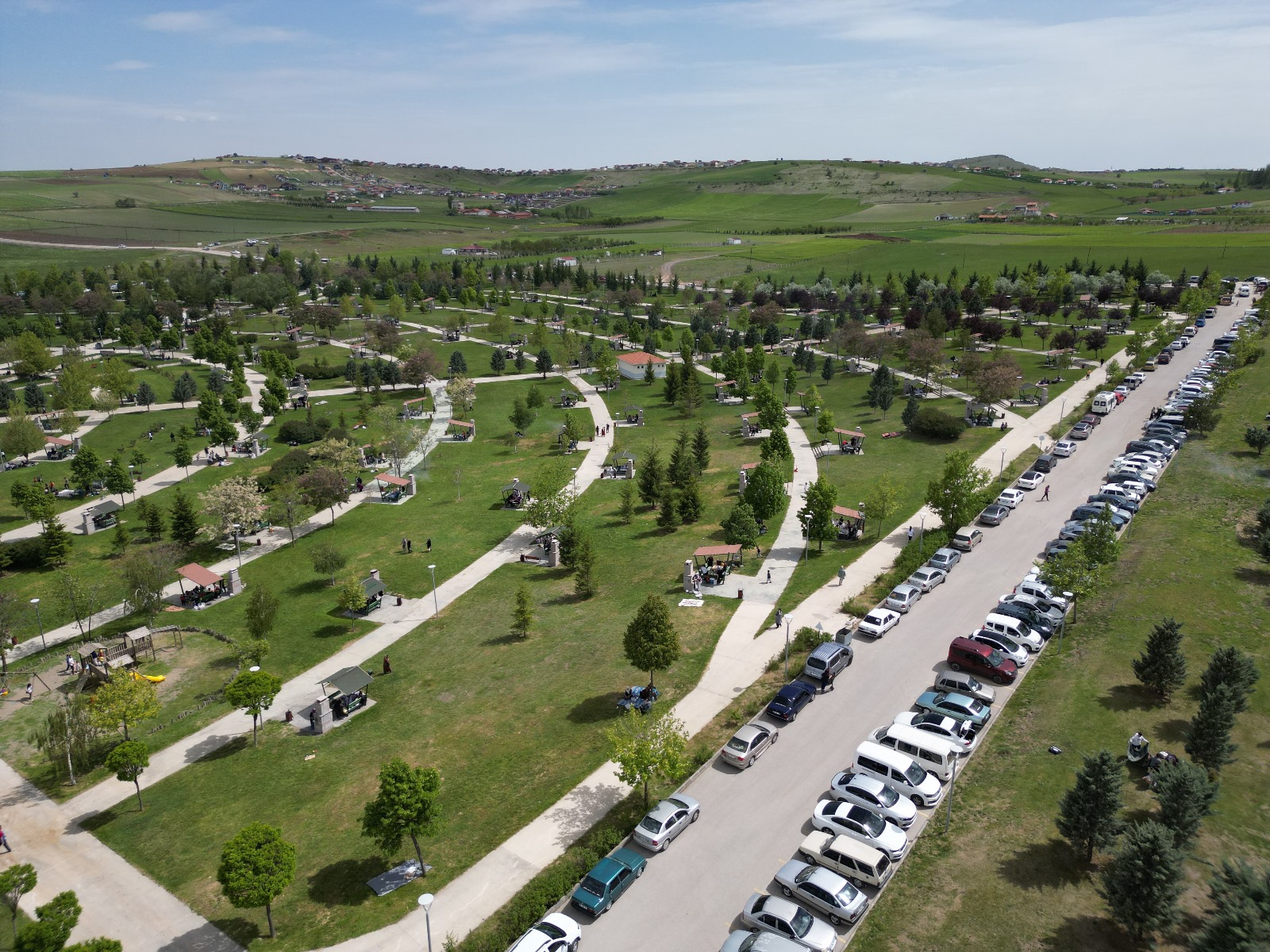 INFLOW OF VISITORS TO PEÇENEK RECREATION AREA