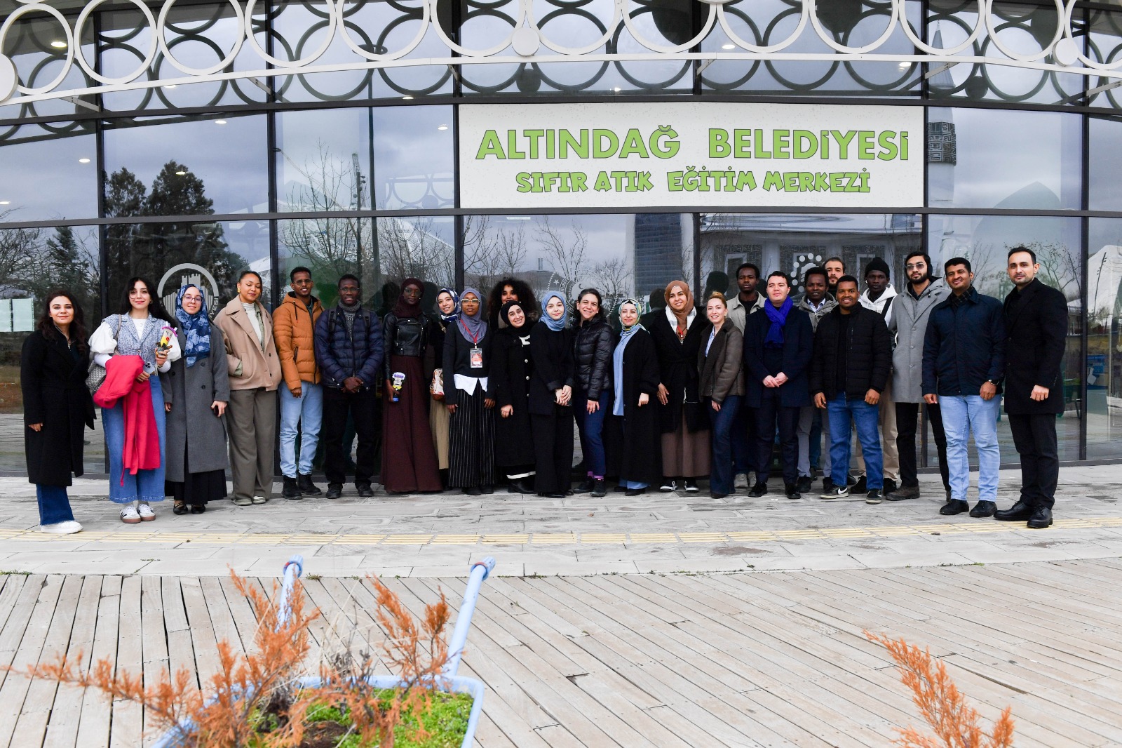 VISIT TO ZERO WASTE SCHOOL FROM AFRICA