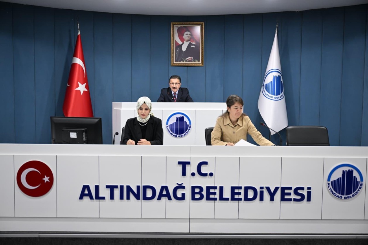 ALTINDAĞ BELEDİYESİNİN 2027 YILI BÜTÇESİ BELİRLENDİ