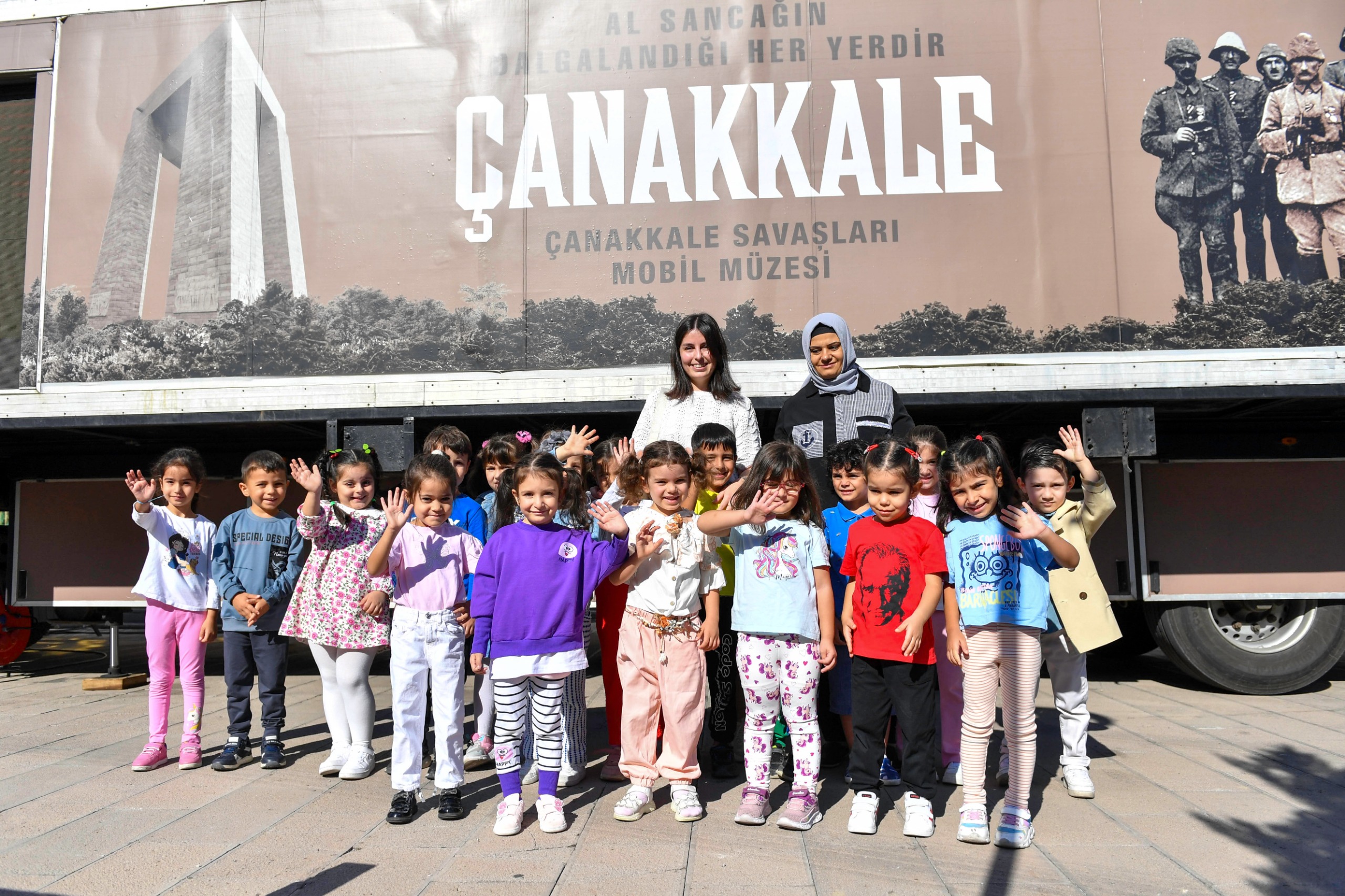 ÇANAKKALE WARS MOBILE MUSEUM IS IN ALTındağ