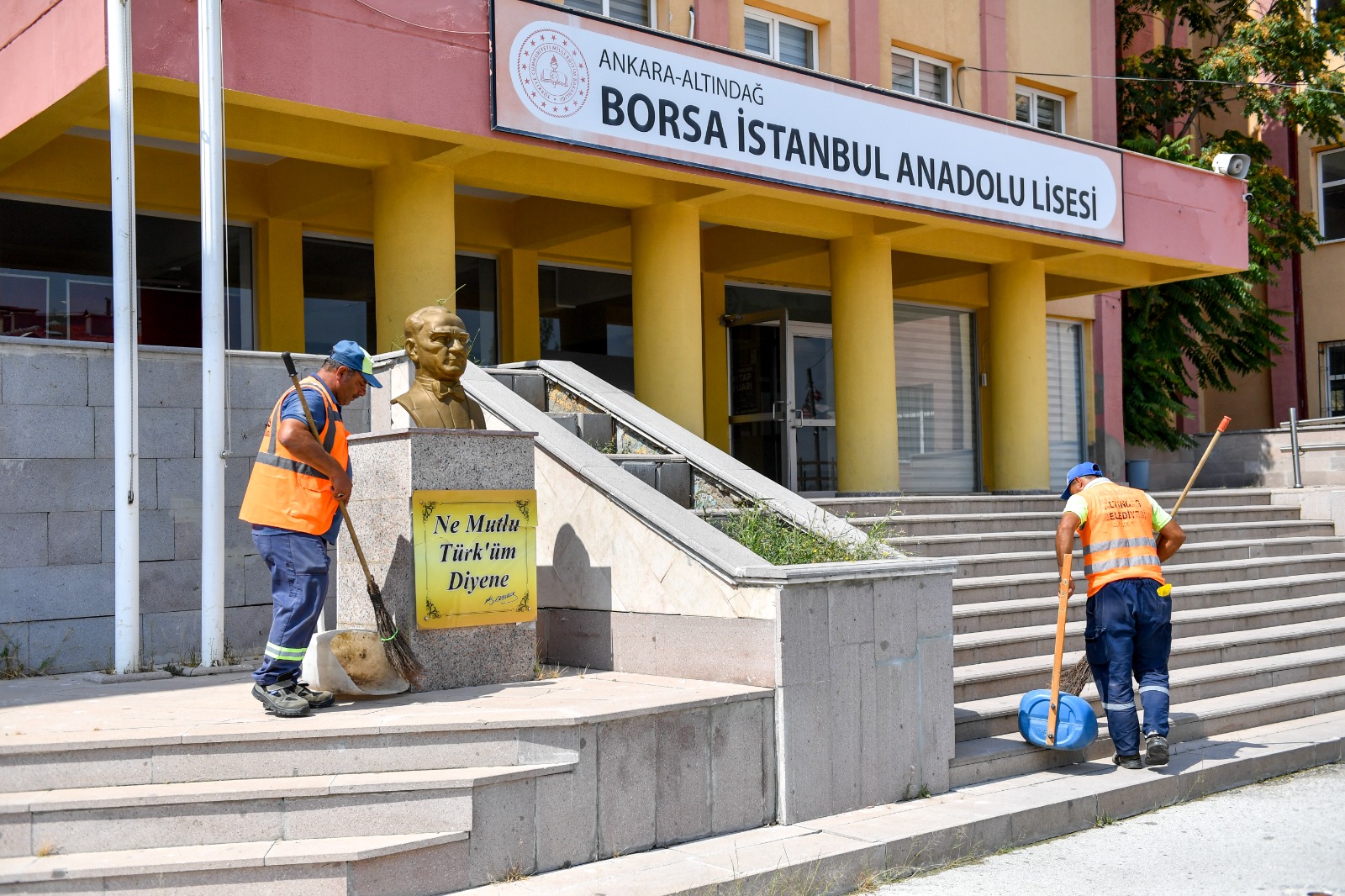 SCHOOLS ARE BRIGHT IN ALTındağ