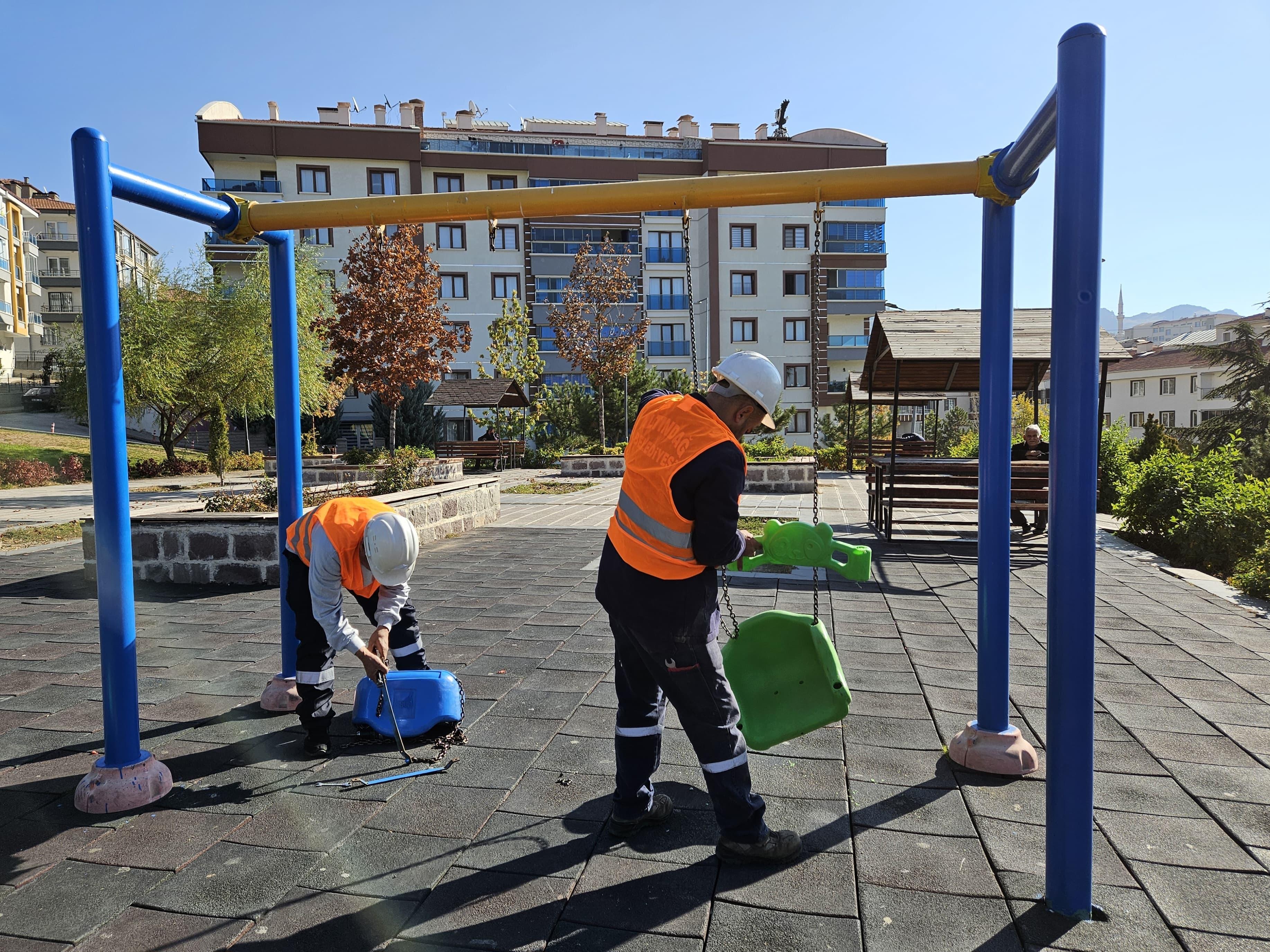 CHILDREN'S PLAY GROUPS ARE BEING RENEWED IN ALTındağ