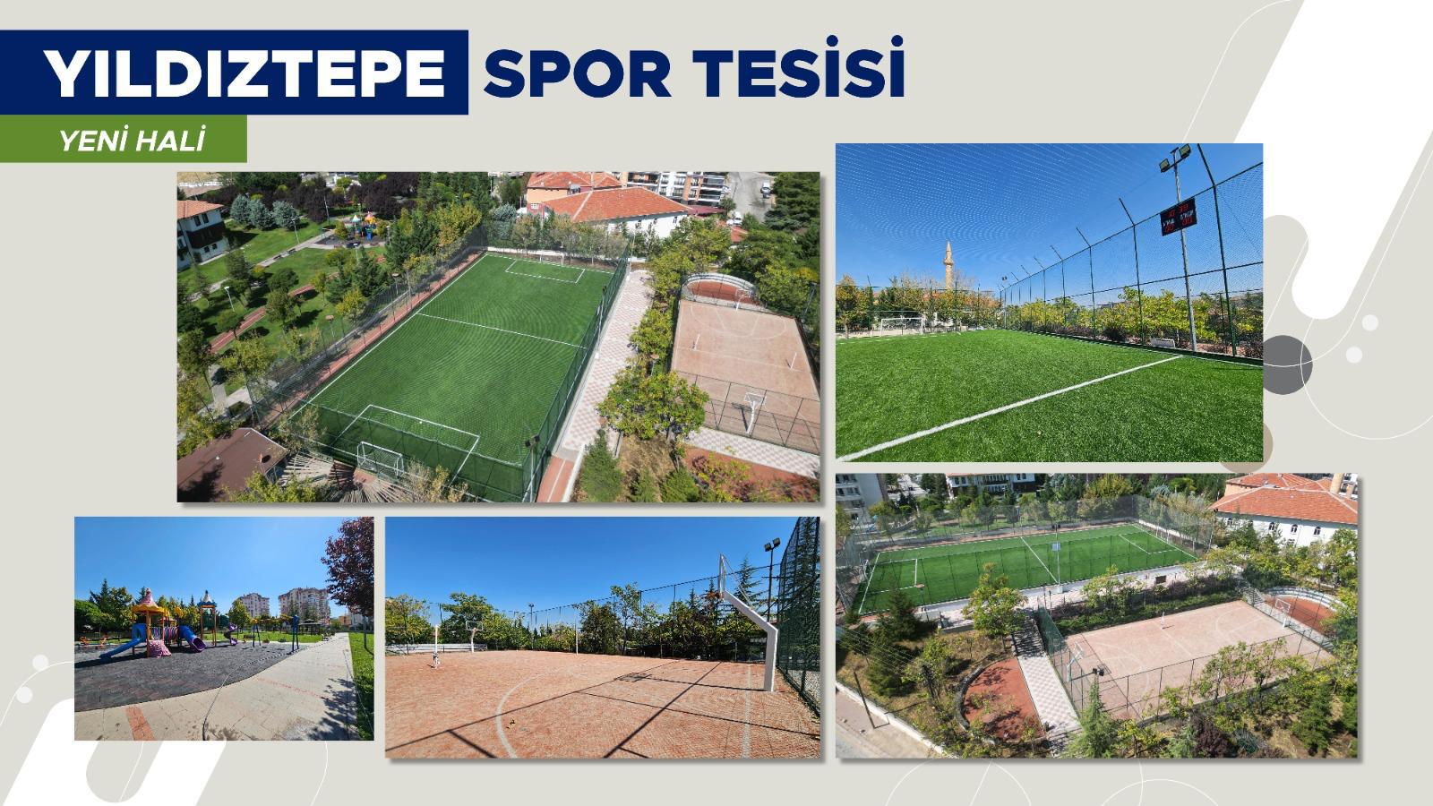 SPORTS FACILITIES AND ARTIFICIAL FIELDS ARE RENEWED IN ALTındağ