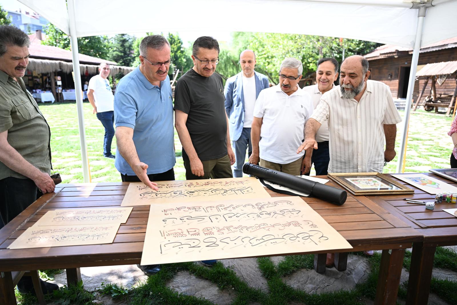 INFLIGHT OF VISITORS TO ALTINKÖY OPEN AIR MUSEUM