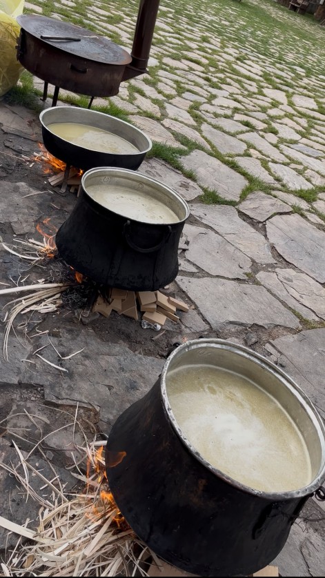ALTINKÖY’DE PEKMEZ KAZANLARI KAYNADI