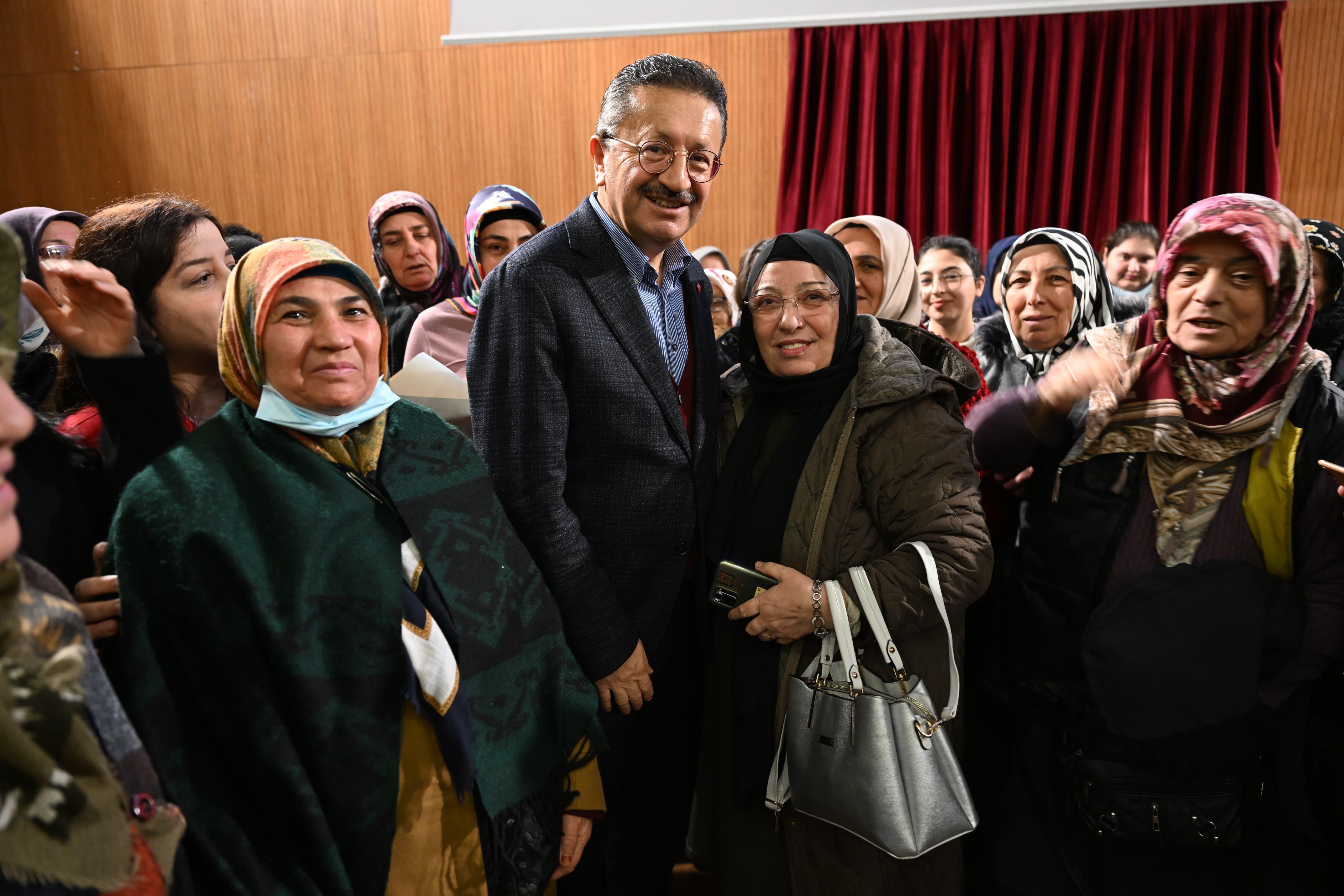 MAYOR TİRYAKİ TOGETHER WITH CITIZENS FROM ALTİNĞĞ