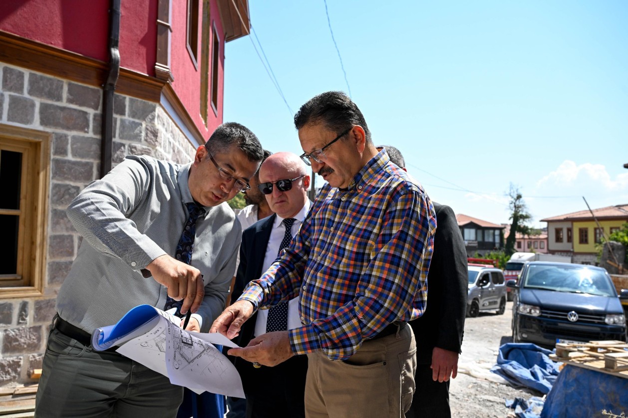 BAŞKAN TİRYAKİ’DEN YATIRIM DENETİMİ