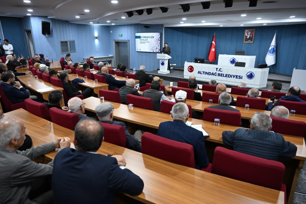 KENTSEL DÖNÜŞÜMÜN ÖNCÜSÜ ALTINDAĞ