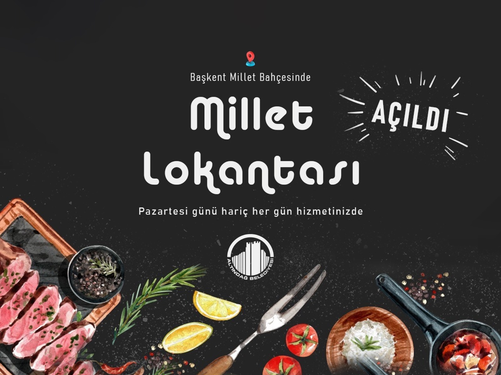 "NATION'S LOKANTASI" WAS OPENED IN ALTındaĞ