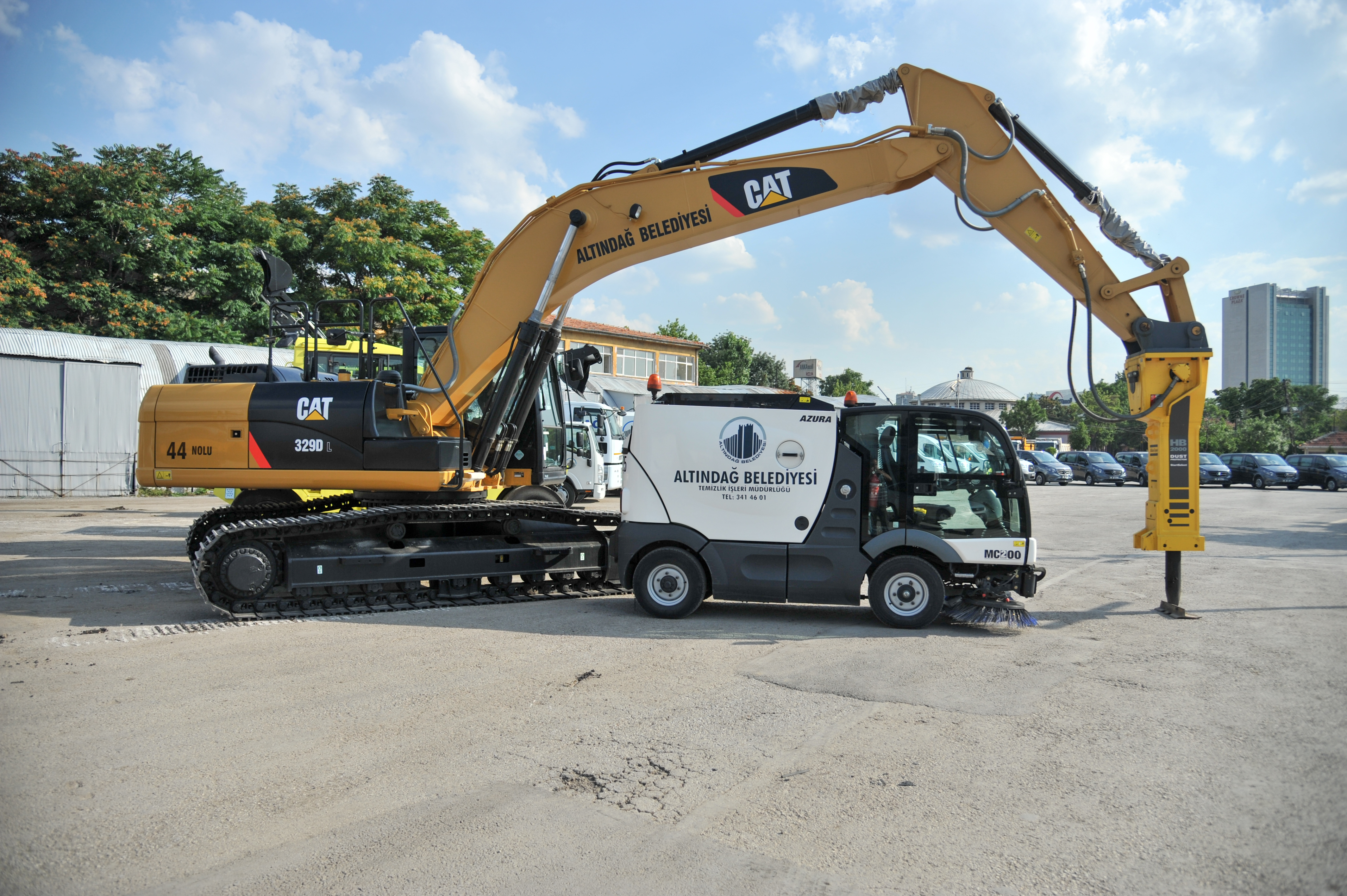 ABERT TIGHTENING STICK FROM PRESIDENT TİRYAKİ